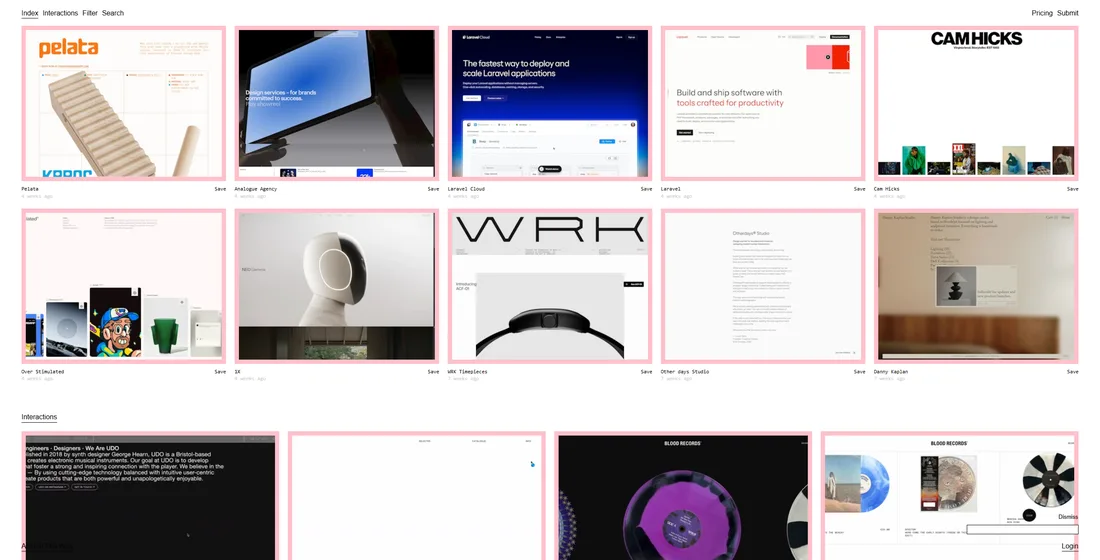 Admire the Web preview