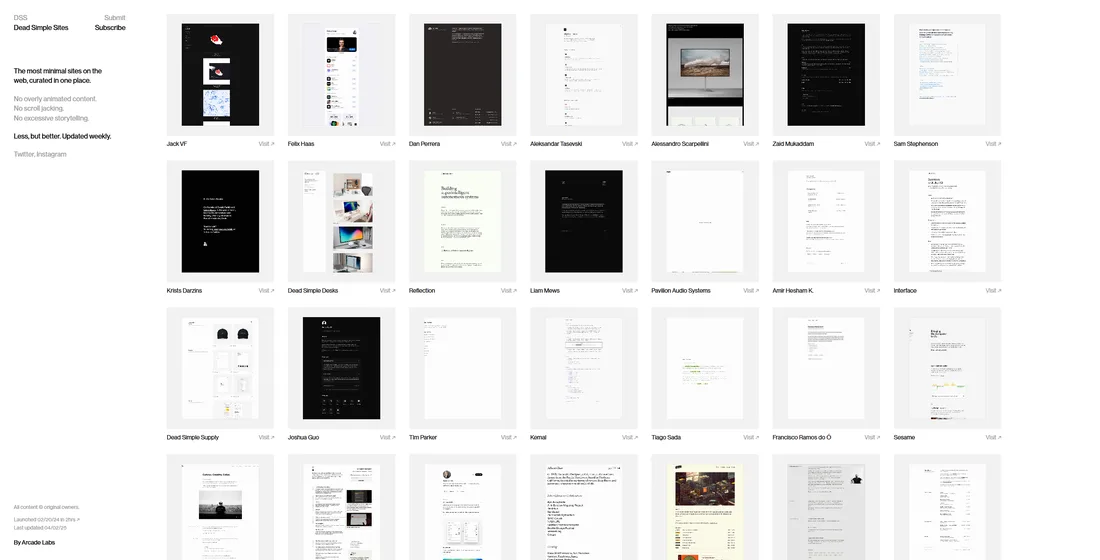 Dead Simple Sites preview