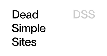 Dead Simple Sites (hover view)